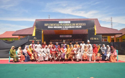 SMA Negeri 2 Rambah Hilir-Rohul Kirim 27 Siswa Ikuti OSK